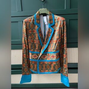 La Perla RTW Runway 2017 Silk Embroidery Blazer